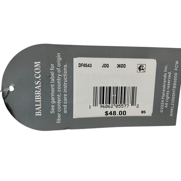 Bali Womens Bra 36DD Lace Desire Underwire Full Coverage Lightly Lined DF6543 - Picture 10 of 10